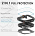 Ultra Look - Fullife 2 in 1 Compatible with Apple Watch Case Series 9 45mm Waterproof Screen Protector, Front & Back Full Protective Bumper Face C...