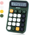 M&G Desk Calculator with Mechanical Buttons, 12 Digit Large LCD Display, Big Button Calculator for Office Home School, Bottom Antiskid, Battery In...
