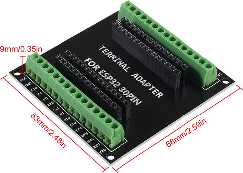 AITRIP 2 Sets ESP-WROOM-32 ESP32 ESP-32S Development Board CP2102 WiFi+Bluetooth Ultra-Low Power Dual Core ESP32-DevKitC-32 ESP-WROOM-32 with ESP3...