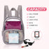 USPECLARE Clear Mini Backpack Stadium Approved for Little Boys & Girls, Transparent Backpack for Concert, Festival, Sport Events...