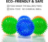 Squeaky Fetch Spike Balls TPR Toys for Pet Small Dogs Puppy Rubber 6 Pack Bright Colors Chew Teething Toys...