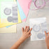 21 Pieces Clear Stamp and Die Storage Bag Pockets Resealable Plastic Seal Storage Envelopes Case Dies Stamp Storage Pocket for Christmas DIY Paper...