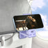 Perilogics Universal Airplane in Flight Phone Mount. Handsfree Phone Holder for Desk with Multi-Directional Dual 360 Degree Rotation. Pocket Size ...