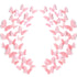 Outus 120 Pieces Pink 3D Layered Butterfly Wall Decor Removable Butterfly Stickers Hollow Mural Decals for Birthday Cake Decorations Crafts Bouque...