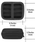 Hard Shell Storage Case Compatible with Audio-Technica, JBL, Panasonic, Beats, Sennheiser, Sony Durable EVA Earphone Case with Internal Mesh Pocke...