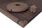KidKusion Table Cushion | Made in USA | 16 Feet Edge + 4 Corners | Brown | Baby Proof Furniture Edge and Corner Guards...