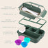 Bento Box Adult Lunch Box for Men Women, Bento Lunch Box for Kids Boys Girls School, Lunch Containers for Adults with 4 Compartments, Utensil set,...