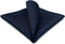 S&W SHLAX&WING Geometric Navy Handkerchief Pocket Squares for Men XL...