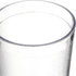 Carlisle FoodService Products Stackable Tumbler with Pebbled Exterior for Restaurants, Cafeterias, And Fast Food, Plastic, 12 Ounces, Clear, (Pack...