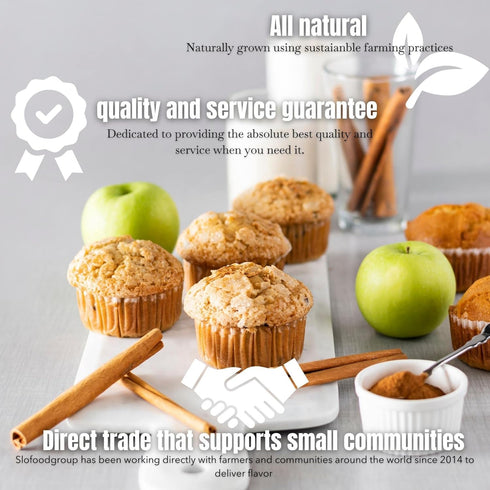 Slofoodgroup Saigon Cinnamon Sticks, Cinnamon Quills from Vietnam for Cooking and Baking (2 ounce)...