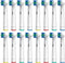Electric Toothbrush Replacement Heads Compatible with Oral-B Soft Bristles Replacements Brush Heads 16 Pack...