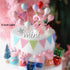 Ercadio Balloon Cupcake Toppers 6 Colors Resin Round Shape 3D Balloons Cake Picks Baby Shower Boys Birthday Party Cake Decoration Supplies 12 PCS...