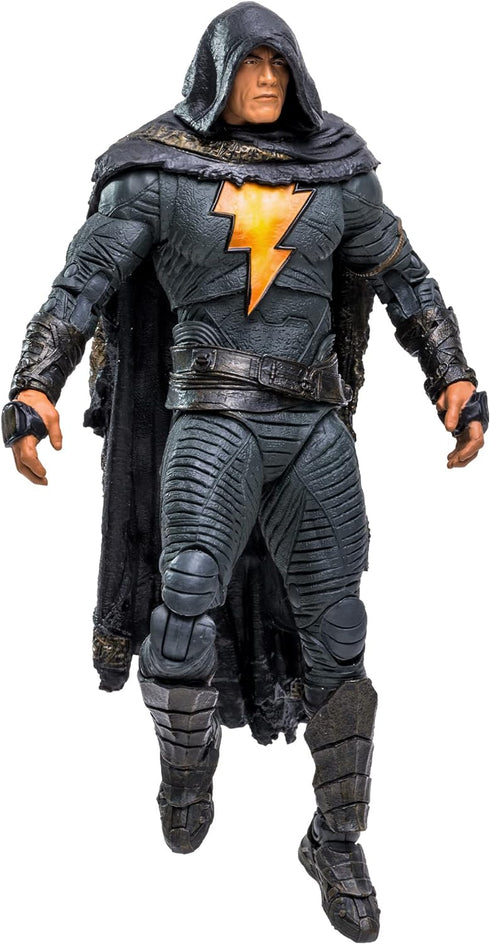 McFarlane Toys DC BLACK ADAM MOVIE 7IN FIGURES - BLACK ADAM with Cloak...