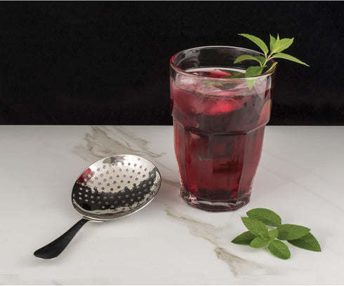 HIC Kitchen Bar Julep Bar Strainer, 18/8 Stainless Steel...