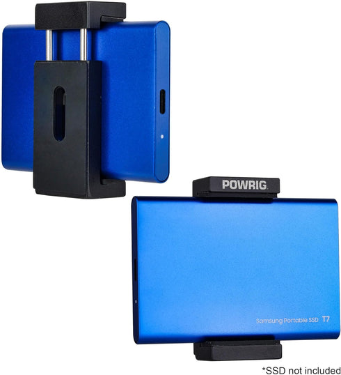 SSD Holder Clamp for Sigma FP/BMPCC4K/6K/ZCAM Camera Cage Recording with External SSD Drive, Samsung T7 T9 Drives...