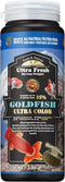 Ultra Fresh Sinking Goldfish Food, Color Enhancing, Balanced Diet, All Natural Ingredients, Clear Water Formula, Slow Sinking Gold Fish Pellets, G...