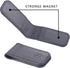 Slim Magnetic Money Clip Genuine Leather Business Card Holder for Men (Grey)...