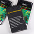 Dyvicl Black Paper Pad 5.5"x8.5" Sketch Book, 35 Sheets (90 lb/150gsm), Spiral Black Sketchbook Drawing Paper for Pencil, Pastel, White Ink Gel Pe...