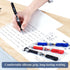 M&G Gel Pens, 0.5mm Black Gel Pens Medium Point, 30 PCS Retractable Gel Ink Rollerball Pens, Gel Ink Pens with Premium Ink & Comfort Grip for Smoo...