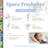 Space Freshener Starter Kit, Lemongrass Essential Oil - Car and Air Fresheners for Home, Natural Odor Eliminator Room Spray, 16oz Spray Bottle, 1 ...