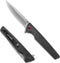 FLISSA Pocket Knife, Folding EDC Knife, 4 inch D2 Blade, G10 Handle, for Outdoors, Hiking, Camping, Black...