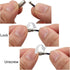Wisdompro Keychain, 12 Pack of 4.3 Inches Stainless Steel Wire Ring 2mm Cable Loop Rings for Hanging Luggage Tag, Keys and ID Tag Keepers - Black...