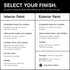 BACKDROP | Premium Interior Paint | Large Adhesive Paint Swatch | BROOKLYN COWBOY — Warm, Earthy Beige | Sample...