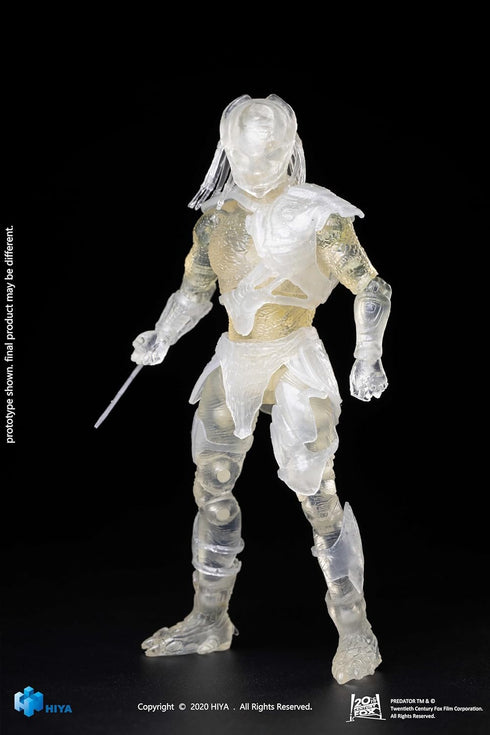 Hiya Toys Exquisite Mini Series 1/18 Scale 5 Inch Predators Invisible Falconer Action Figure...
