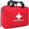 First Aid Bag First Aid Kit Empty Medical Storage Bag Red Trauma Bag for Emergency First Aid Kits Car Workshop Cycling Outdoors (SNL Red 1PC)...