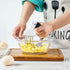 Gifbera Pastry Cutter, Large Pastry Blender with Comfortable Handle & Heavy Duty Stainless Steel Blades, Black...