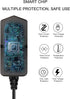 9V 2A Power Supply Adapter AC DC Cable Cord for Arduino UNO MEGA, 5.5mm x 2.1mm & 2.5mm Plug, and More (6ft)...