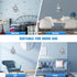 Sea Theme Nautical Anchor Steering Wheel Fishing Net Wall Clock Suit for Hanging Decoration Ornament Shelf Stand Wall Mounted...