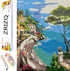 ZRIZQ Paint by Number for Adults Beginners,City Paint by Numbers Kits on Canvas,Street DIY Oil Painting Acrylic Paints for Home Wall Art Decor(12x...