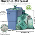 AYOTEE 30-33 Gallon Trash Bags, Large Recycling Bags 33 Gallon Trash Bag Unscented, 33"H x 37"W/1.1 Mil Thick Lawn Bags, 50% PCR Content (45 Count...