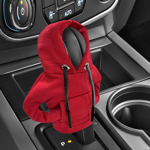 Car Gear Shift Cover, Fashionable Hoodie Car Shift Knob, Mini Hoodie for Car Shifter, Automotive Interior Cute Gadgets Universal Car Accessories a...