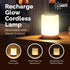 LED Night Light Touch Lamp - Recharge Glow Cordless Rechargeable Lamp | Night Light for Adults and Baby Night Lights for Nursery | Mini Lamp...