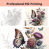 Paint by Numbers for Adults, Butterfly and Flower Garden Paint by Numbers for Beginner, Spring Floral Painting by Numbers for Adults Beginner Acry...