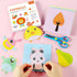 ASTARON 2 Kids Safety Scissors with 100 Pcs Paper Cutting For Paper Craft Supplies, Kids Preschool Training Scissors, Art Craft Plastic Scissors f...
