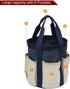 Garden Tool Bag 7.5" x 8.3" Large Oxford Waterproof with Pockets Garden Tote Bag Gardening Plant Tool Organizer Storage Carrier Store for Outdoor ...