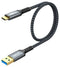 SUNGUY 10Gbps Android Auto USB C Cable, 1.5FT 3A USB 3.1 Gen 2 Fast Charge & Data Transfer USB C CarPlay Cable, Compatible with iPhone 15/15 Pro M...