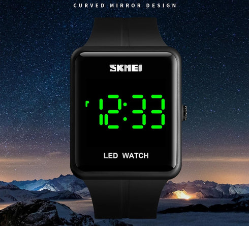 Gosasa Large Face LED Digital Watch Date Time 3Bar Waterproof Wristwatch Men Women Sports Watches …...