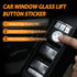 WICHEMI Window Switch Button Trim Cover Sticker for Mercedes Benz A/B/C(W204)/E(W212)/GLA/CLA/GLK/GL/ML/GLE Class, Inner Door Power Window Glass L...