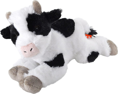 Wild Republic Ecokins Mini, Cow, Stuffed Animal, 8 inches, Gift for Kids, Plush Toy, Made from Spun Recycled Water Bottles, Eco Friendly, Child’s ...