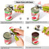 Can Opener Manual, Can Opener with Magnet, Hand Can Opener with Sharp Blade Smooth Edge, Handheld Can Openers with Big Effort-Saving Knob, Can Ope...