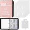 100 Envelopes Money Saving Challenge Binder with Laminated Tracker, Money Saving Challenge Budget Binder with Cash Envelopes, Savings Challenge Bo...