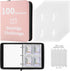 100 Envelopes Money Saving Challenge Binder with Laminated Tracker, Money Saving Challenge Budget Binder with Cash Envelopes, Savings Challenge Bo...
