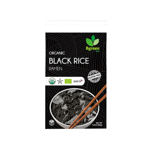 Big Green Organic Food- Organic Black Rice Ramen, Gluten-Free, Non-GMO, Vegan, Kosher (1)...