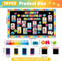 70Pcs Look Who's in Classroom Bulletin Board Set Back to School Wall Chalkboard Decors Phone Shaped Paper Cutouts DIY Photo Supplies First Day of ...