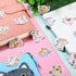 Cat Office Supplies Cat Sticky Notes Cat Paper Clips Cat Index Tabs Cat Gel Ink Pens Cat Shaped Bookmark Cartoon Cat Stickers Set for Cat Lovers K...