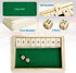 Wooden Shut The Box Game - Dice Game 2 Player,Board Game,Classics Tabletop Version,Popular Pub Game,math,travel for Kids and Adults for Classroom,...